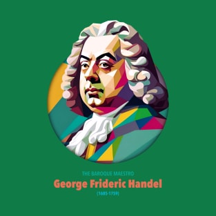 George Frideric Handel in WPAP T-Shirt