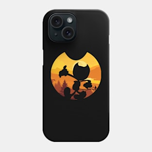 Gift Men Bendy Ink Games Vintage Phone Case