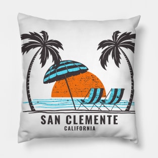 San Clemente California Pillow