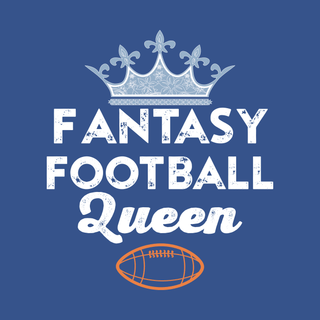 Womens Fantasy Football Queen by mo designs 95