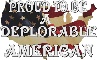 Proud To Be A Deplorable American! Magnet