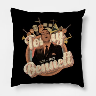 RIP The Legend Tony Bennett Pillow