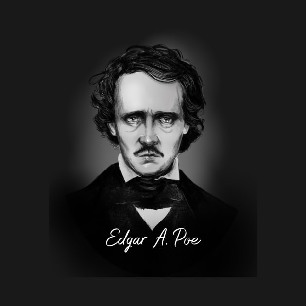 Edgar A. Poe by tenebrae