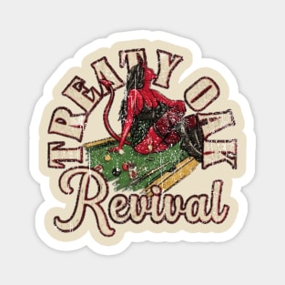 Treaty Oak Revival Retro Magnet