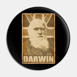 Charles Darwin Britain Pin