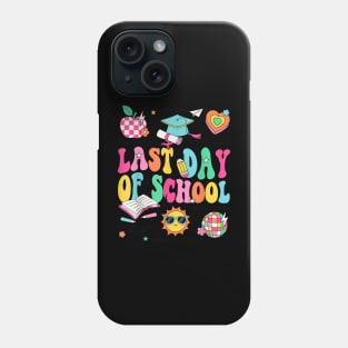 Last Day Of School Teacher Boy Girl Grad Hello Summer Phone Case