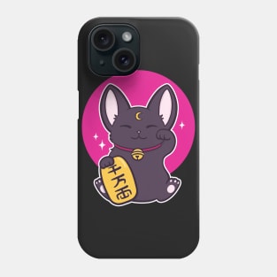 Kuro Maneki Neko | Nikury Phone Case