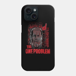 Solo Sikoa The One Problem Face Portrait Phone Case