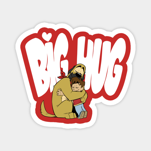 AJ & Magnus Big Hug! Magnet by AJ & Magnus