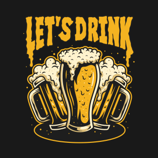 3 Beers theme Oktoberfest Event T-Shirt