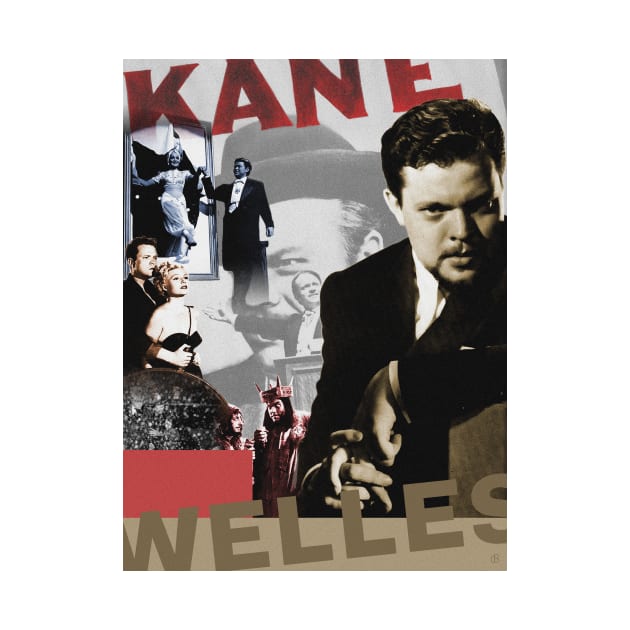 Orson Welles Collage Portrait by Dez53