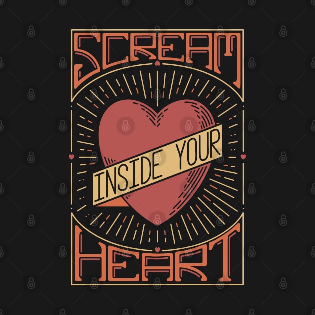 Scream Inside Your Heart (2020 Motto) by wanderingkotka