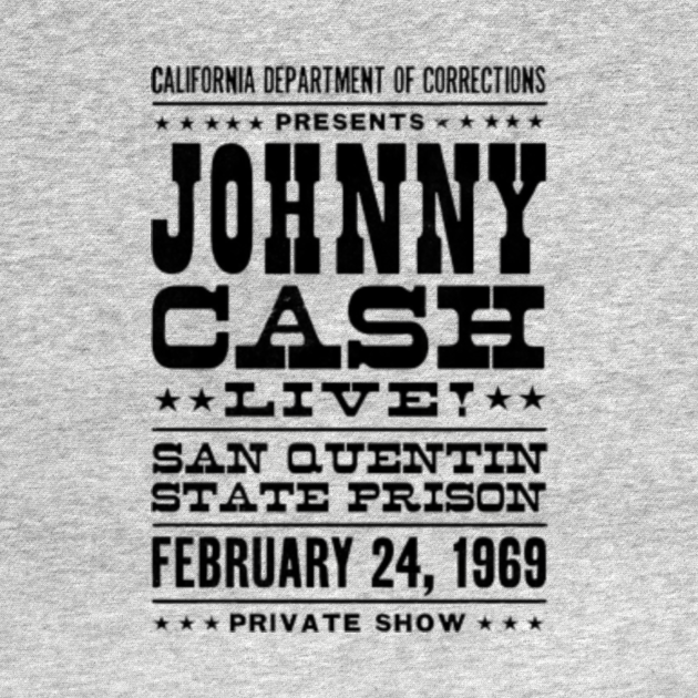 Disover johnny cash 1969 - Johnny Cash - T-Shirt