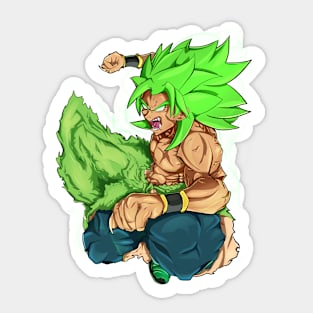 Vegeta Kid Saiyan (DBS Broly Movie) Sticker – King of the Pin