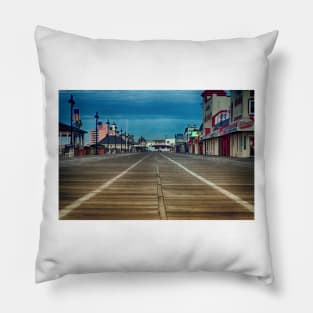 The Boardwalk Ocean City New Jersey Pillow