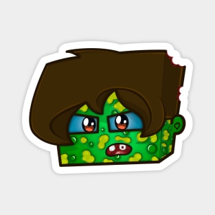 Cartoon Zombie Design Magnet