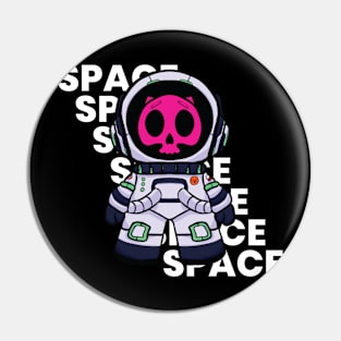 Astronaut space Pin