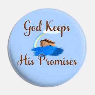 Noahs Ark God Keeps His Promises Pin