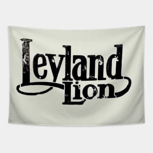 Vintage 1960s Leyland Lion bus logo Tapestry