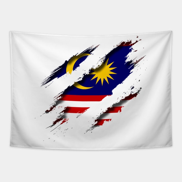 Malaysia Shredding Tapestry by blackcheetah