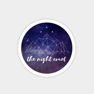 The night court w/ text Magnet