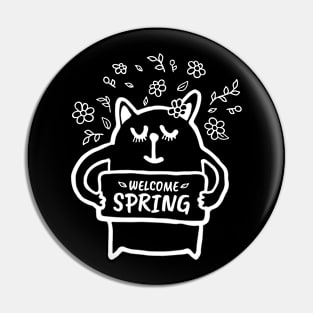 Welkom Spring Holiday Funny Gifts Pin