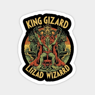 King Gizzard And The Lizard Wizard Magnet