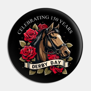 Celebrating 150 Years Ky Derby Day Men Women Pin