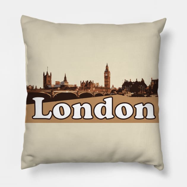 London Pillow by Amrshop87