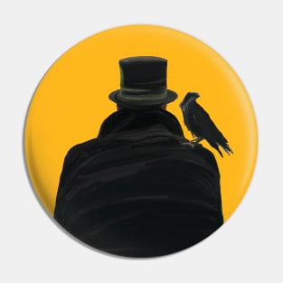 Man and Prophet Raven Pin