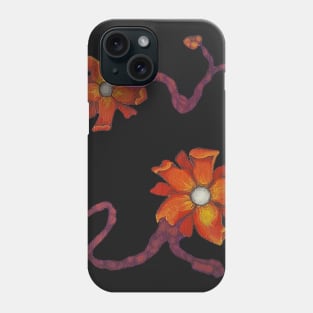 Orange Flower Phone Case