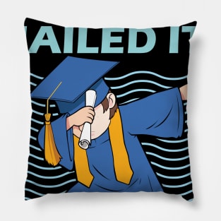 4th grade nailed it -4th grade graduation gift idea Pillow