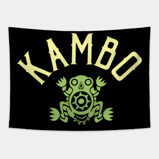 Kambo Jungle Medicine Sapo Tree Frog Quote Tapestry