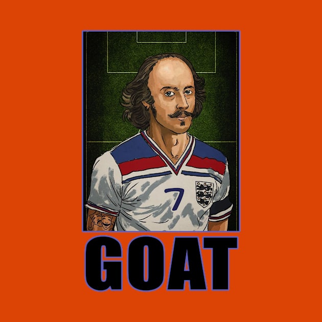 Football Art - Shakespeare (Alternate) - GOAT Bard by OG Ballers