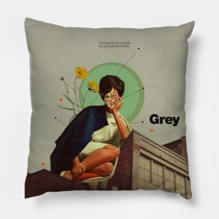 Grey Pillow