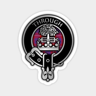 Clan Hamilton Crest & Tartan Magnet