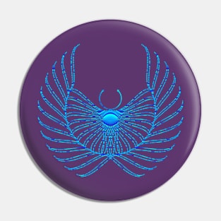 blue phenix Pin