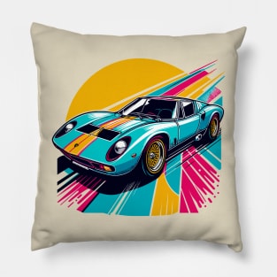 Lamborghini Miura Pillow