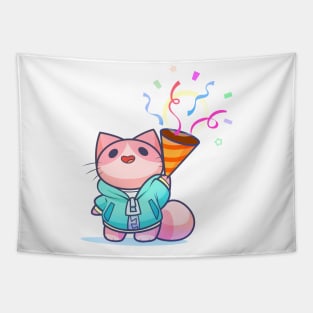 Celebration Cat Tapestry