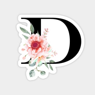 LETTER MONOGRAM D Magnet