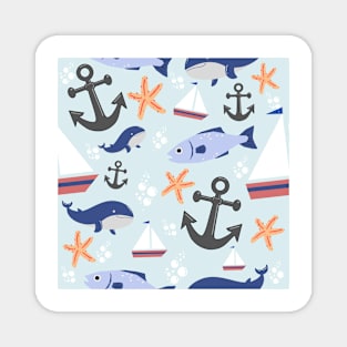 Nautical Whimsy Magnet