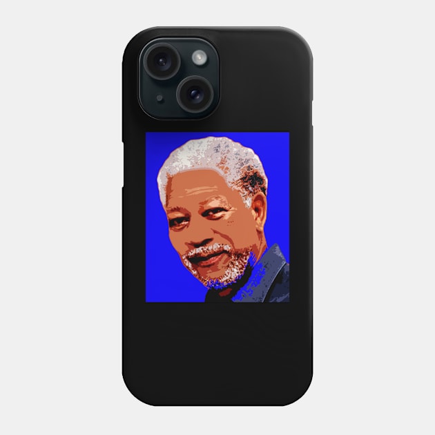 morgan freeman Phone Case by oryan80