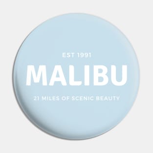 Malibu California Scenic Beauty T-Shirt Hoodie Sweatshirt Mask Pin