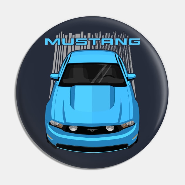 Mustang GT 2010-2012 - Grabber Blue Pin by V8social