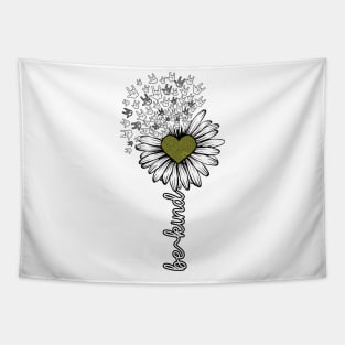 Be Kind Daisy, American Sign Language Tapestry