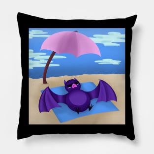 Summer Spooks Bat Pillow