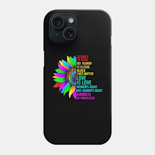 SunScience Is Real Black Lives Matter LGBT Phone Case