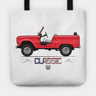 Convertible Red Classic Tote