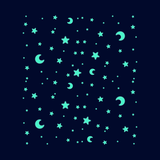 Glow in the dark Stars by Druids Tower