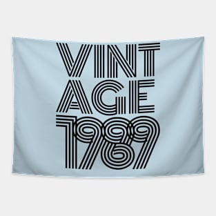 Vintage 1989 Retro 80's 30th Birthday Gift Tapestry